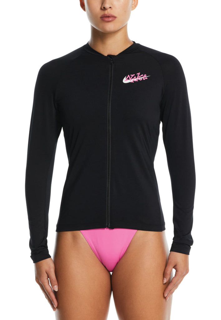 NESSE327-001 - LOGO LONG SLEEVE ZIP
